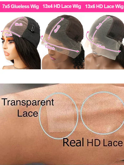 High Density Loose Deep Wave HD Lace Wig